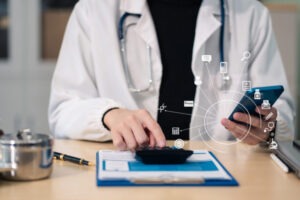 clínica consultório profissional serviços calculadora documentos tributos