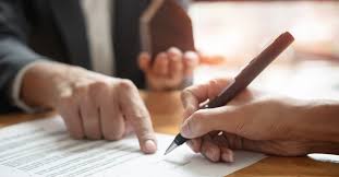 assinatura contrato empresarial reunião negócios